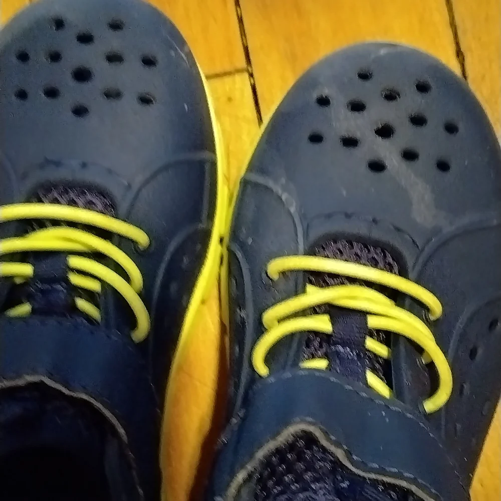 Stride Rite Blue and Yellow Water Shoes Lightweight Breathable Design